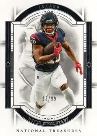 2023 Panini National Treasures #40 - Devin Singletary - Houston Texans