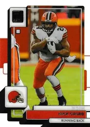 2022 Clearly Donruss #13 - Nick Chubb - Cleveland Browns