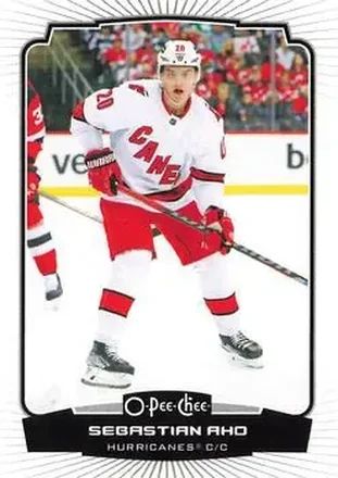 2022-23 O-Pee-Chee #14 - Sebastian Aho - Carolina Hurricanes