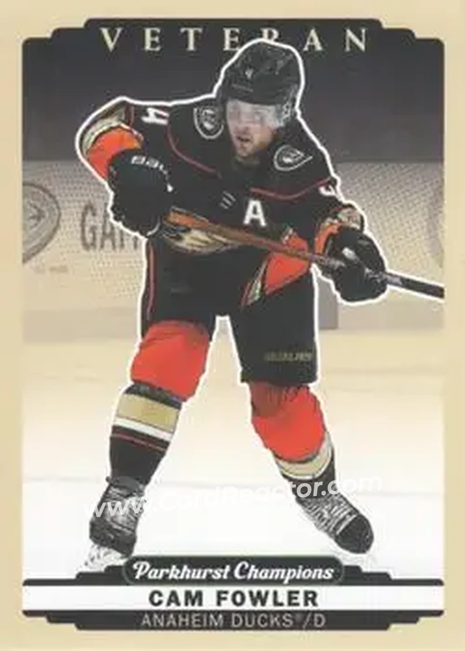 2022-23 Parkhurst Champions #12 - Cam Fowler - Anaheim Ducks - Front