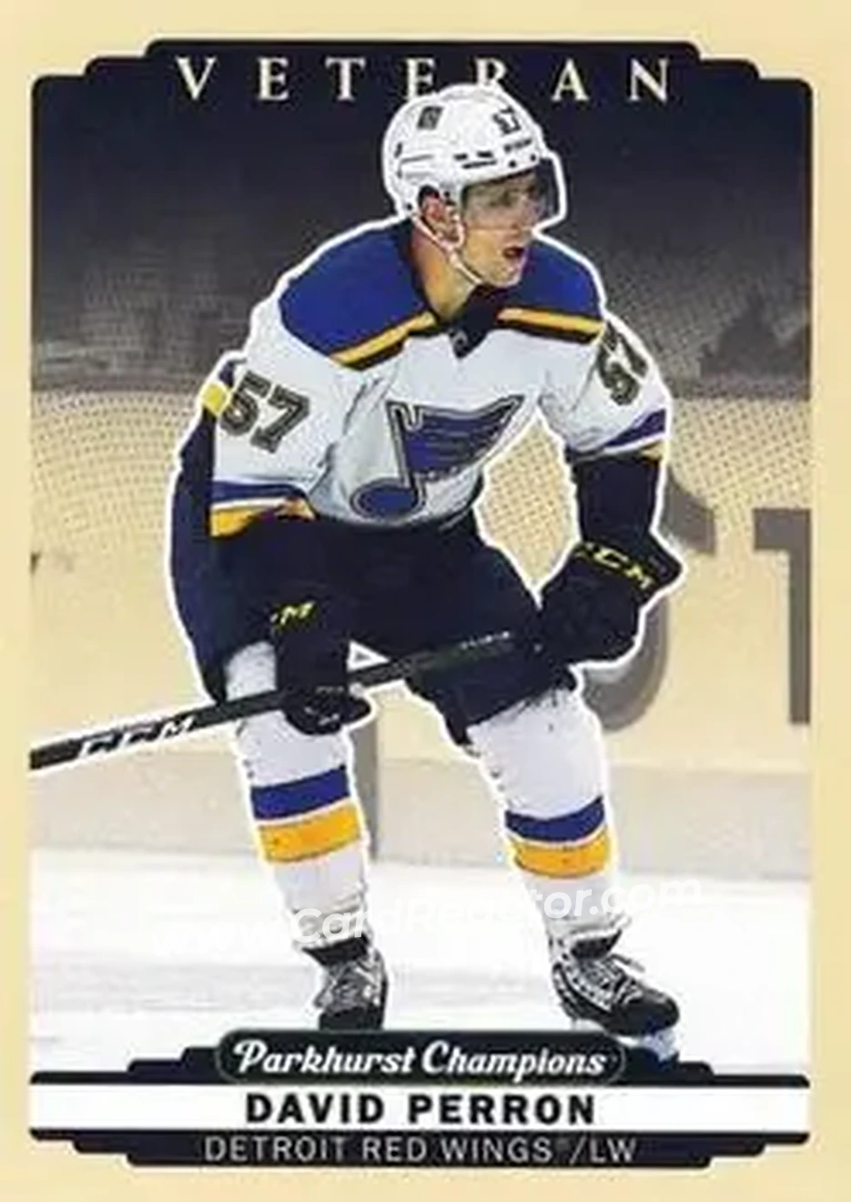 2022-23 Parkhurst Champions #13 - David Perron - Detroit Red Wings - Front