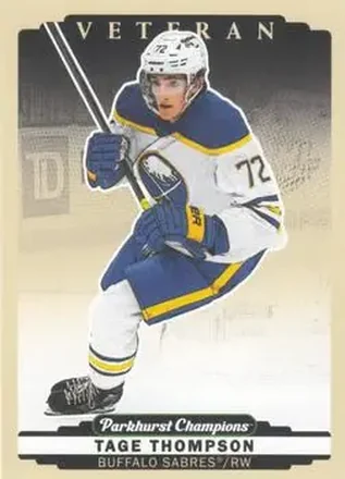 2022-23 Parkhurst Champions #17 - Tage Thompson - Buffalo Sabres