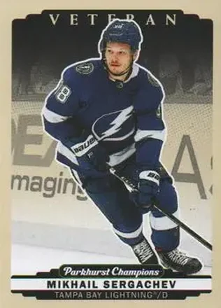 2022-23 Parkhurst Champions #18 - Mikhail Sergachev - Tampa Bay Lightning