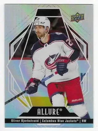 2022-23 Upper Deck Allure #3 - Oliver Bjorkstrand - Columbus Blue Jackets