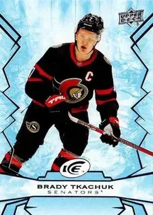 2022-23 Upper Deck Ice #17 - Brady Tkachuk - Ottawa Senators