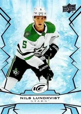 2022-23 Upper Deck Ice #19 - Nils Lundkvist - Dallas Stars