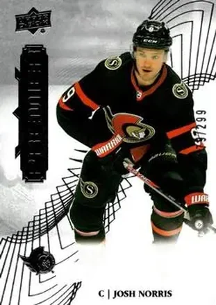 2022-23 Upper Deck Premier #20 - Josh Norris - Ottawa Senators