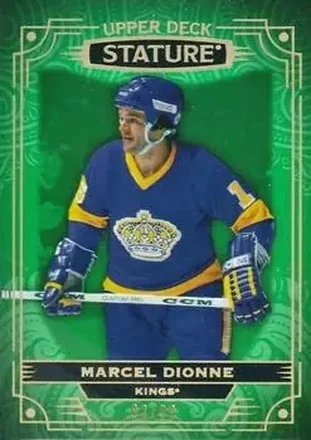 2022-23 Upper Deck Stature - Green #19 - Marcel Dionne - Los Angeles Kings