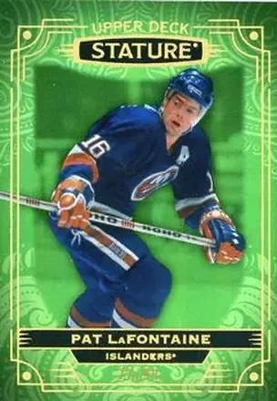 2022-23 Upper Deck Stature - Green #20 - Pat LaFontaine - New York Islanders