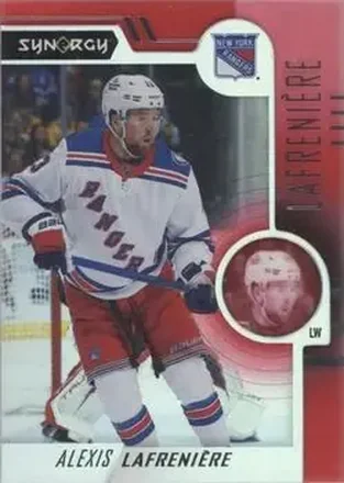 2022-23 Upper Deck Synergy - Red #12 - Alexis Lafreniere - New York Rangers