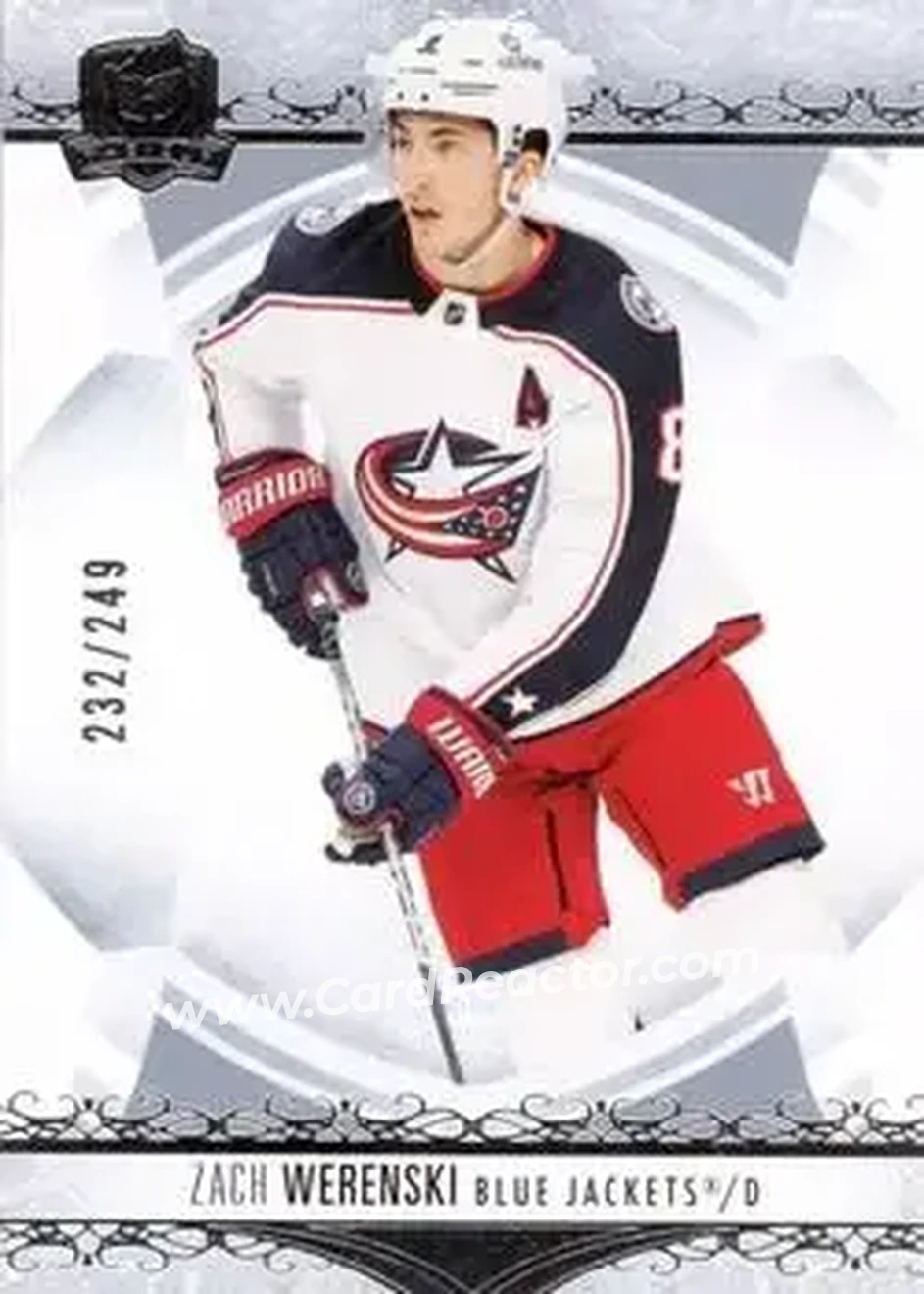 2022-23 Upper Deck The Cup #11 - Zach Werenski - Columbus Blue Jackets - Front