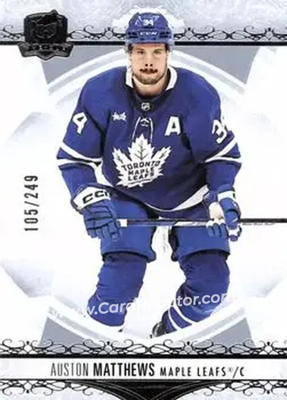 2022-23 Upper Deck The Cup #12 - Auston Matthews - Toronto Maple Leafs - Front