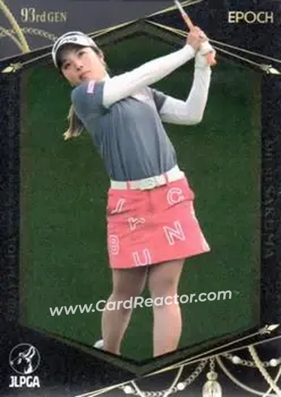 2023 Epoch JLPGA Top Players #32 - Shuri Sakuma - Front