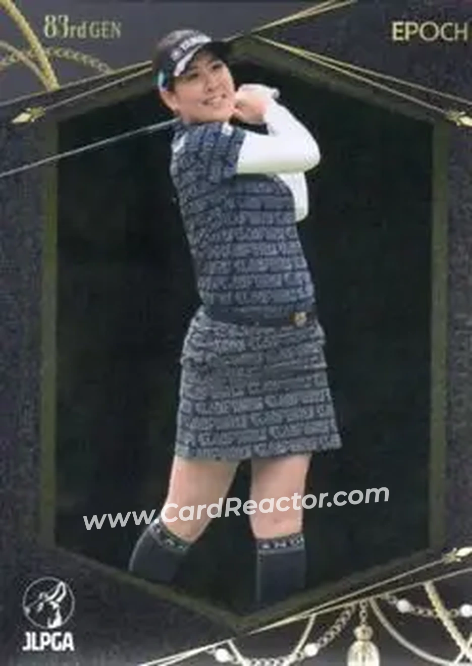 2023 Epoch JLPGA Top Players #35 - Mami Fukuda - Front