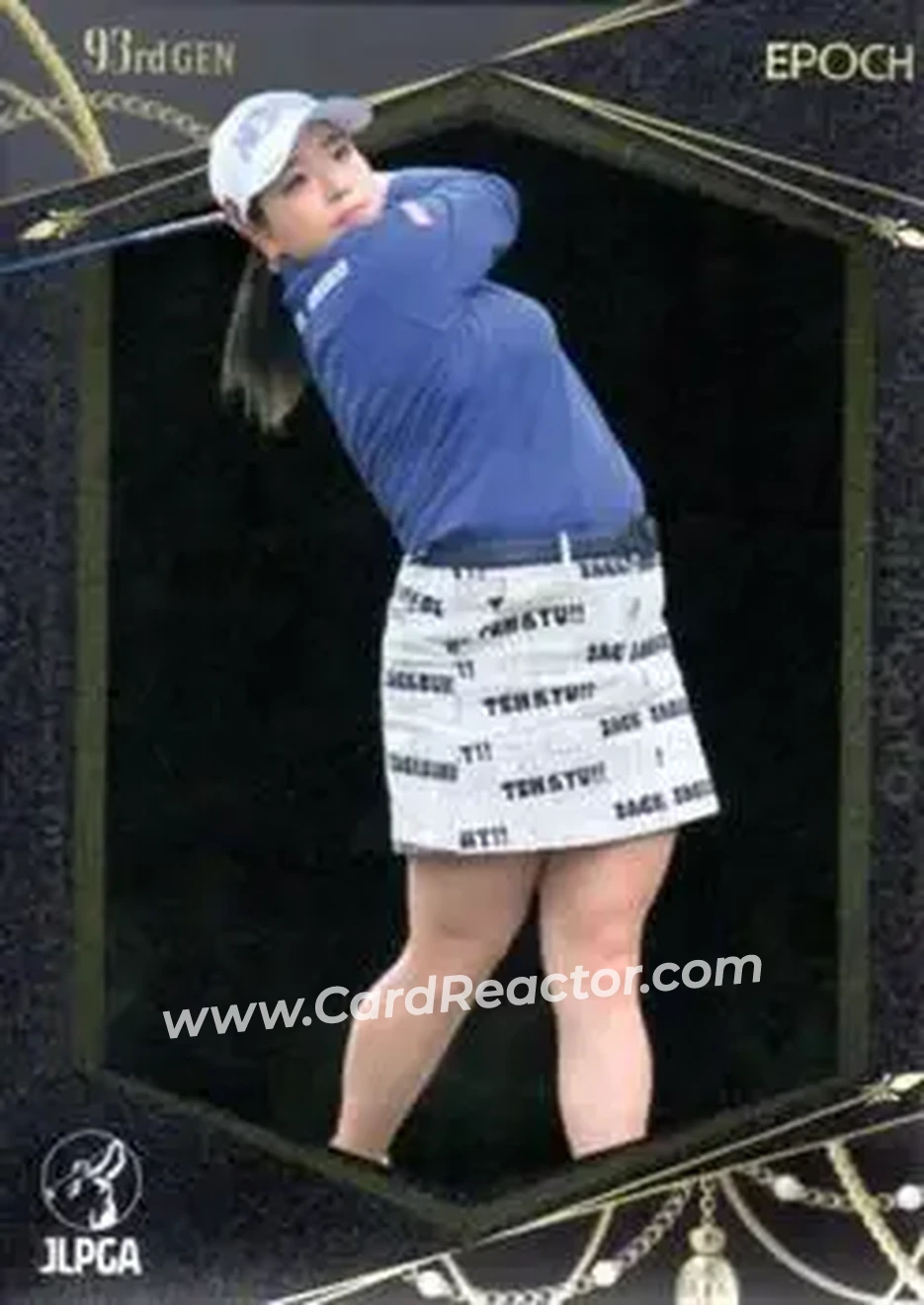 2023 Epoch JLPGA Top Players #36 - Miyu Goto - Front