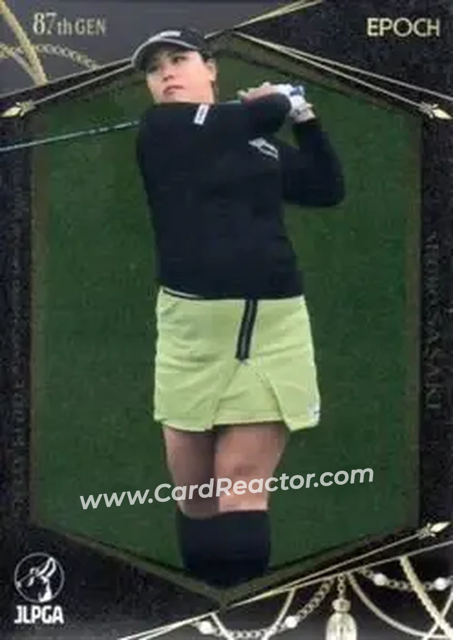 2023 Epoch JLPGA Top Players #37 - Shoko Sasaki - Front
