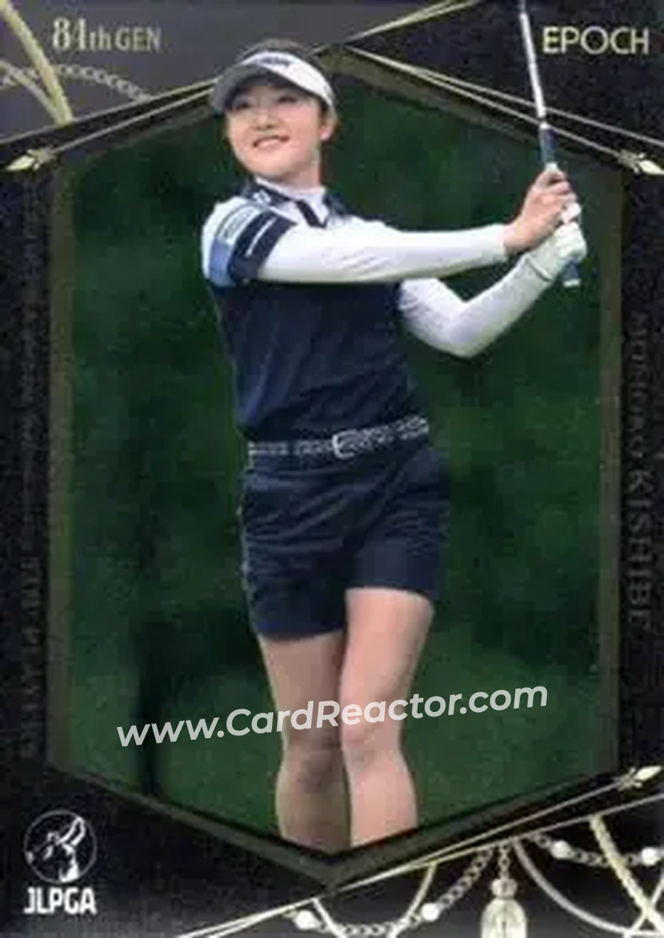 2023 Epoch JLPGA Top Players #38 - Momoko Kishibe - Front