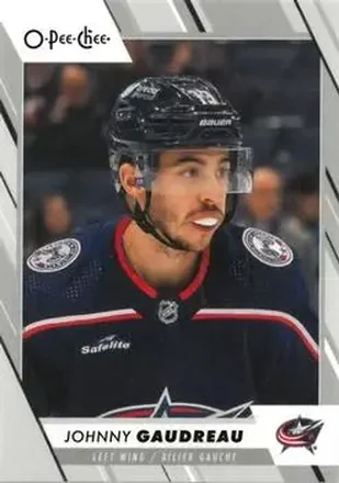 2023-24 O-Pee-Chee #5b - Johnny Gaudreau - Columbus Blue Jackets