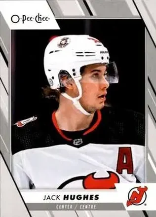 2023-24 O-Pee-Chee #6d - Jack Hughes - New Jersey Devils