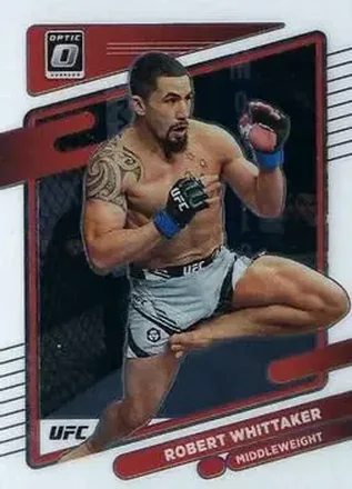 2022 Donruss Optic UFC #16 - Robert Whittaker