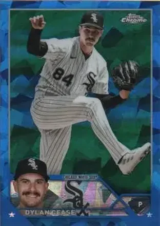 2023 Topps Chrome Sapphire Edition #53 - Dylan Cease - Chicago White Sox