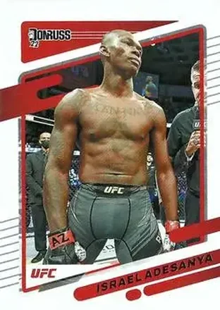 2022 Donruss UFC #11 - Israel Adesanya