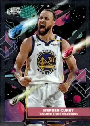 2025-26 Topps Chrome Cosmic #18 - Stephen Curry - Golden State Warriors 2025-26 Topps Chrome Cosmic #18 - Stephen Curry - Golden State Warriors