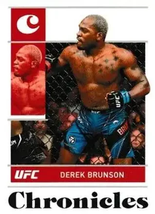 2022 Panini Chronicles UFC #13 - Derek Brunson