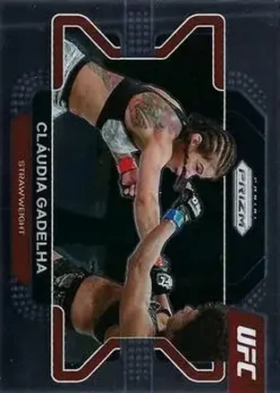 2022 Panini Prizm UFC #19 - Claudia Gadelha