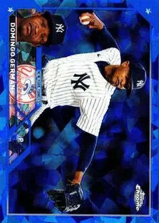 2023 Topps Chrome Update Sapphire Edition #USCS52 - Domingo Germán - New York Yankees