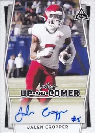 2022 Leaf Holiday Packs - Up-And-Comer #UC-JC2 - Jalen Cropper