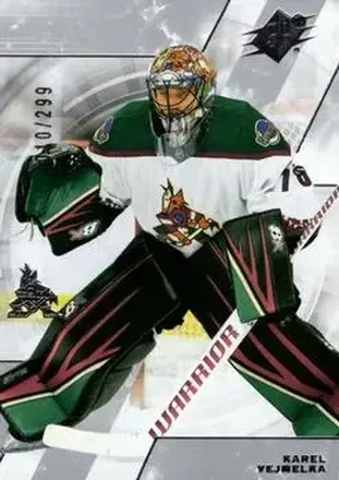 2023-24 SPx #32 - Karel Vejmelka - Arizona Coyotes