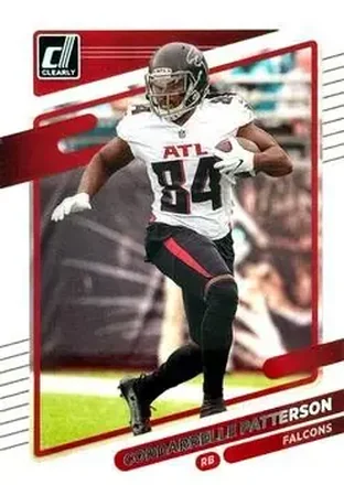 2021 Clearly Donruss #3 - Cordarrelle Patterson - Atlanta Falcons