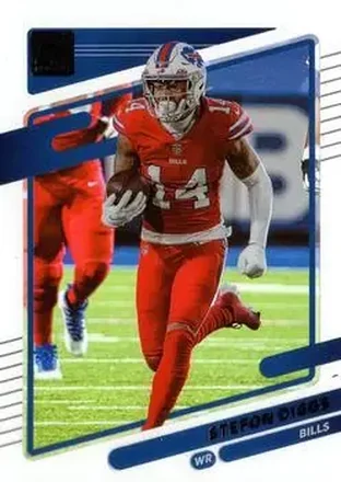2021 Clearly Donruss #6 - Stefon Diggs - Buffalo Bills