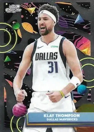 2025-26 Topps Chrome Cosmic #22 - Klay Thompson - Dallas Mavericks 2025-26 Topps Chrome Cosmic #22 - Klay Thompson - Dallas Mavericks