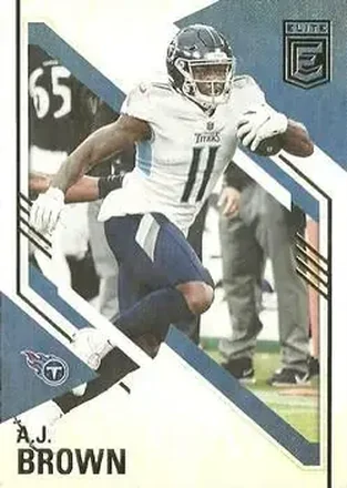 2021 Donruss Elite #6 - A.J. Brown - Tennessee Titans