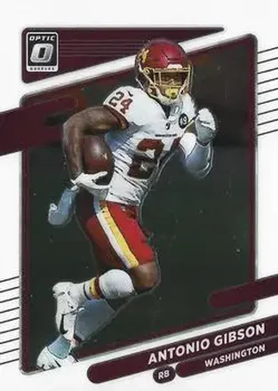2021 Donruss Optic #4 - Antonio Gibson - Washington Football Team