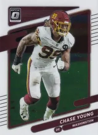 2021 Donruss Optic #5 - Chase Young - Washington Football Team