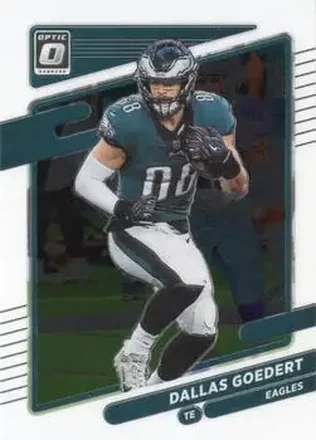 2021 Donruss Optic #8 - Dallas Goedert - Philadelphia Eagles