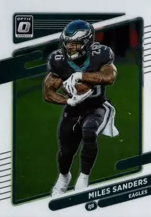 2021 Donruss Optic #10 - Miles Sanders - Philadelphia Eagles