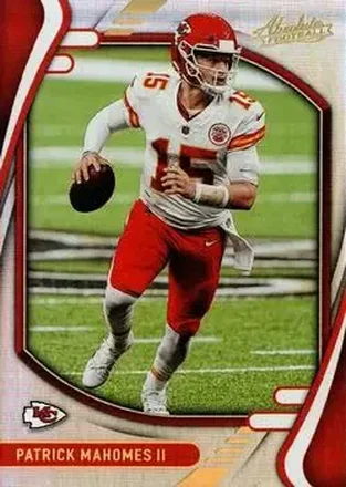 2021 Panini Absolute #1 - Patrick Mahomes II - Kansas City Chiefs