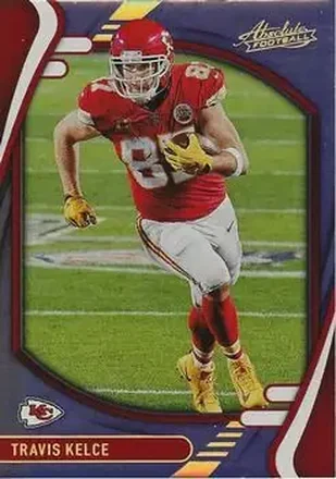 2021 Panini Absolute #6 - Travis Kelce - Kansas City Chiefs