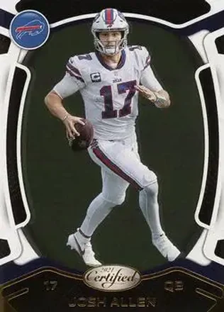 2021 Panini Certified #2 - Josh Allen - Buffalo Bills