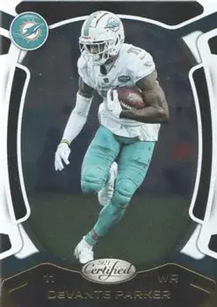 2021 Panini Certified #4 - DeVante Parker - Miami Dolphins