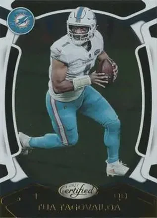 2021 Panini Certified #5 - Tua Tagovailoa - Miami Dolphins