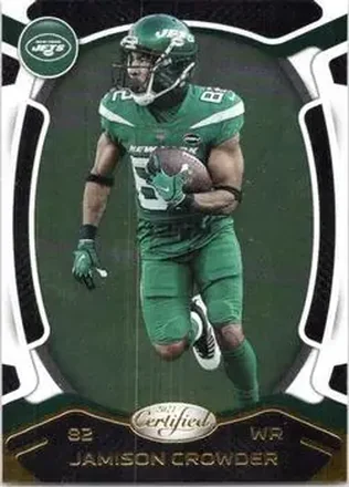 2021 Panini Certified #10 - Jamison Crowder - New York Jets