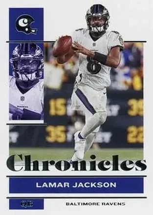 2021 Panini Chronicles #7 - Lamar Jackson - Baltimore Ravens