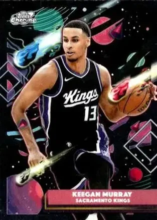 2025-26 Topps Chrome Cosmic #23 - Keegan Murray - Sacramento Kings 2025-26 Topps Chrome Cosmic #23 - Keegan Murray - Sacramento Kings