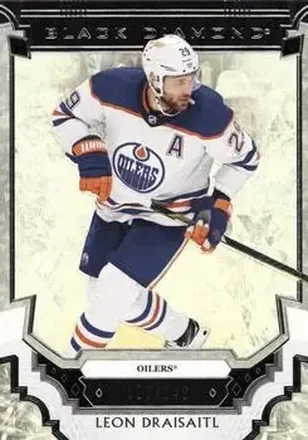 2023-24 Upper Deck Black Diamond #BDB-LD - Leon Draisaitl - Edmonton Oilers
