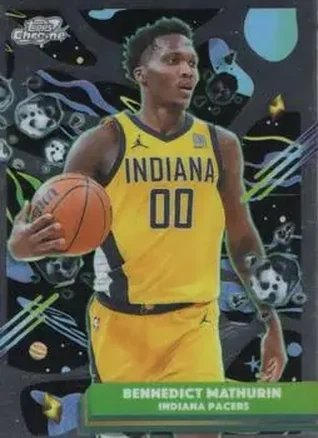 2025-26 Topps Chrome Cosmic #24 - Bennedict Mathurin - Indiana Pacers